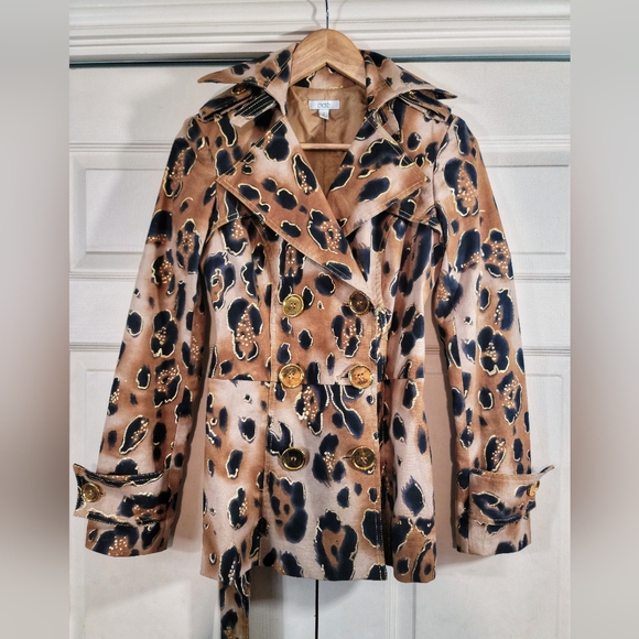 Cache Animal Print Jacket Size S - Picture 9 of 13